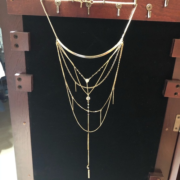 Express detailed layered necklace - Picture 9 of 9